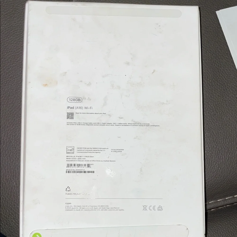 Apple IPAD A16-silver